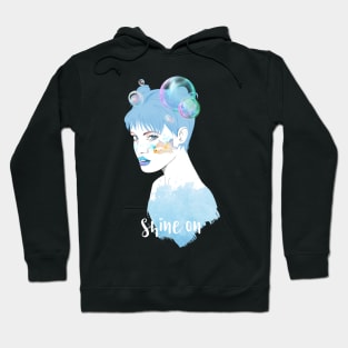 shin on aqua girl Hoodie